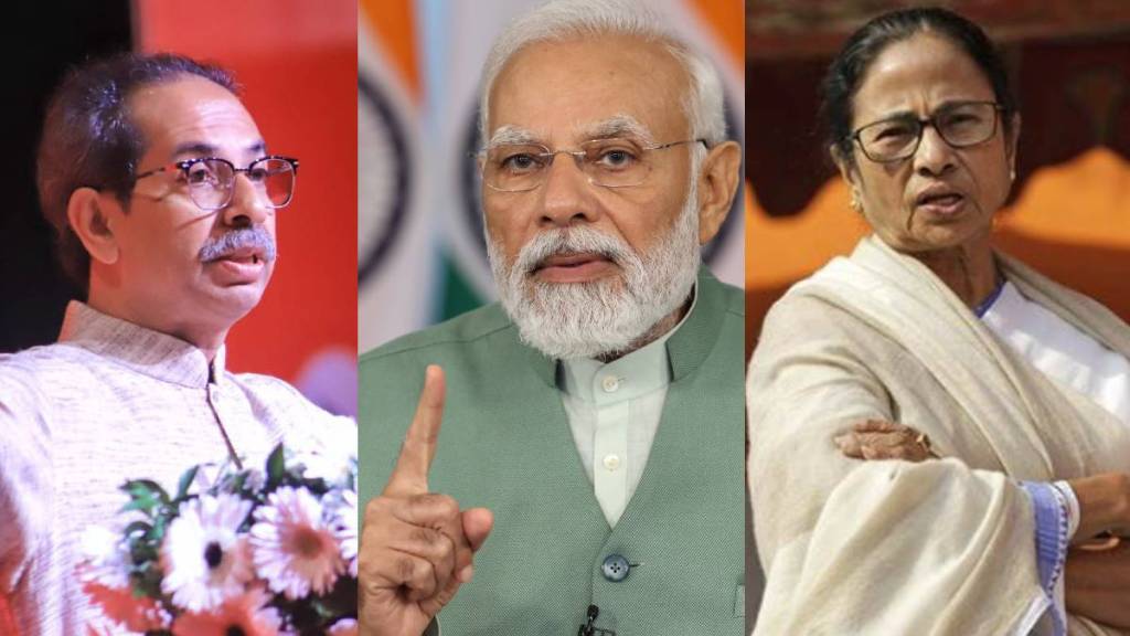 uddhav thackeray naredra modi mamata banerjee