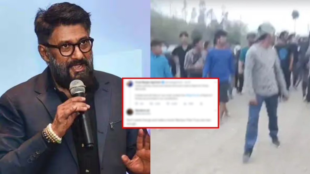 vivek agnihotri reply user on manipur files