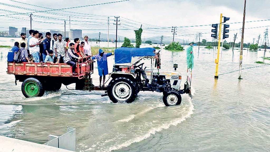 tankers use for transportation after waterlogged