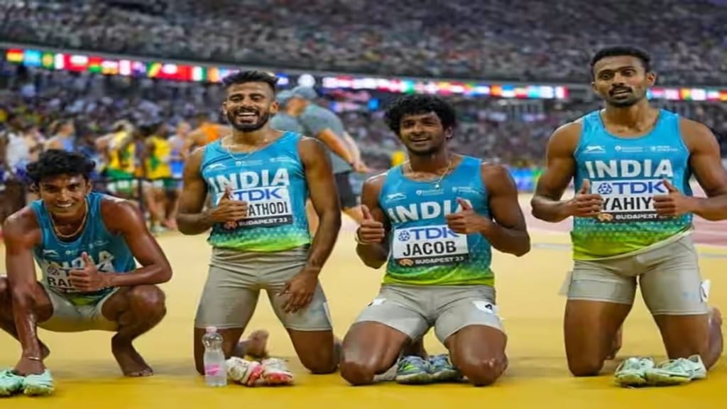 World Athletics Championships: India created History men's team reached the final of 4x400 meters broke the Asian record