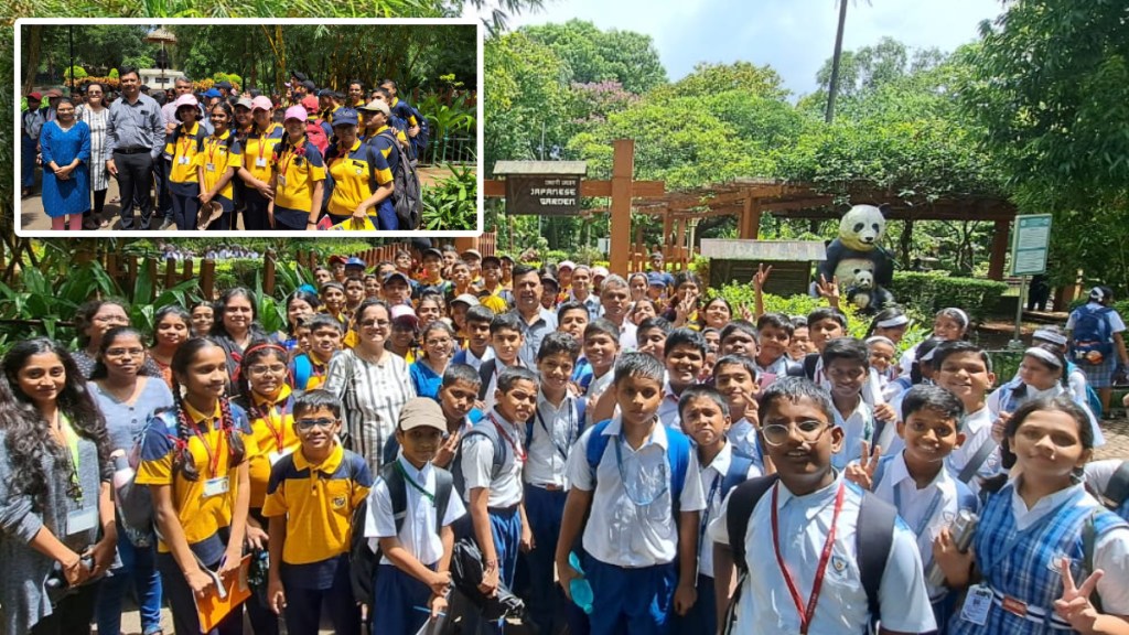 A visit to students and scholars studying Botany in the byculla ranibaug jijabai bhosle udyan