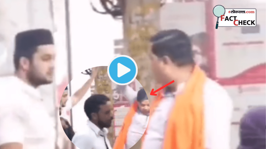 Muslim Majority Area Massive Fight When Hindu Man Wore Orange Scarf People Question Secularism But Watch Reality