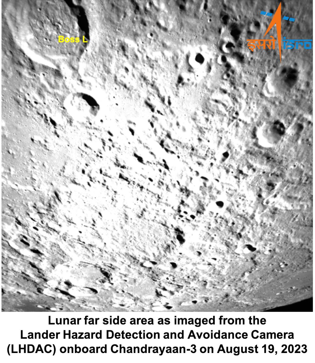 Chandrayaan-3 Mission Moon Photos