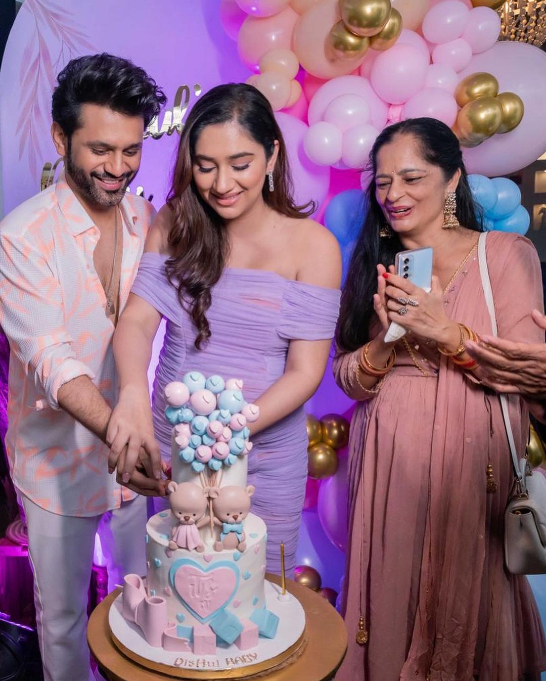 Disha Parmar Vaidya Baby Shower