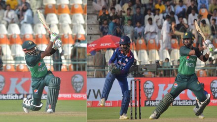 PAK vs NEP: Pakistan gave Nepal a target of 343 runs Babar scored 151 runs Iftikhar's first ODI century