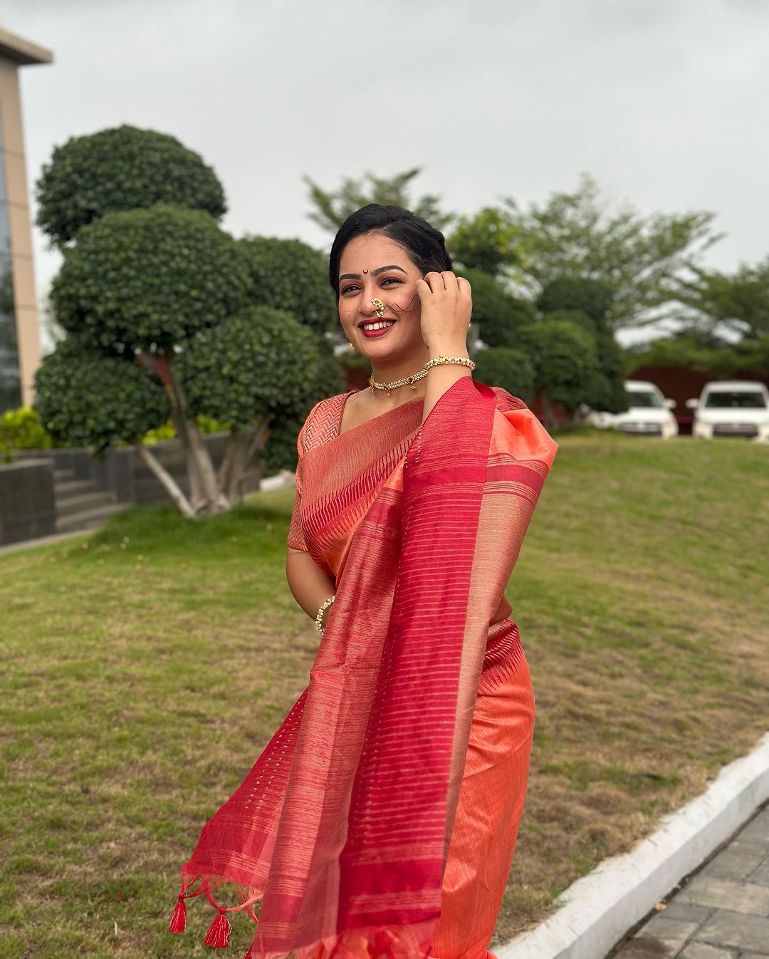 Girija Prabhu Mangalagauri Look