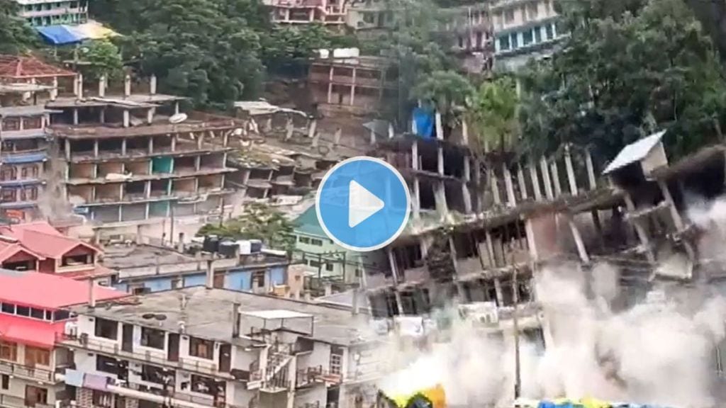 Kullu Himachal Pradesh Building Collapsed