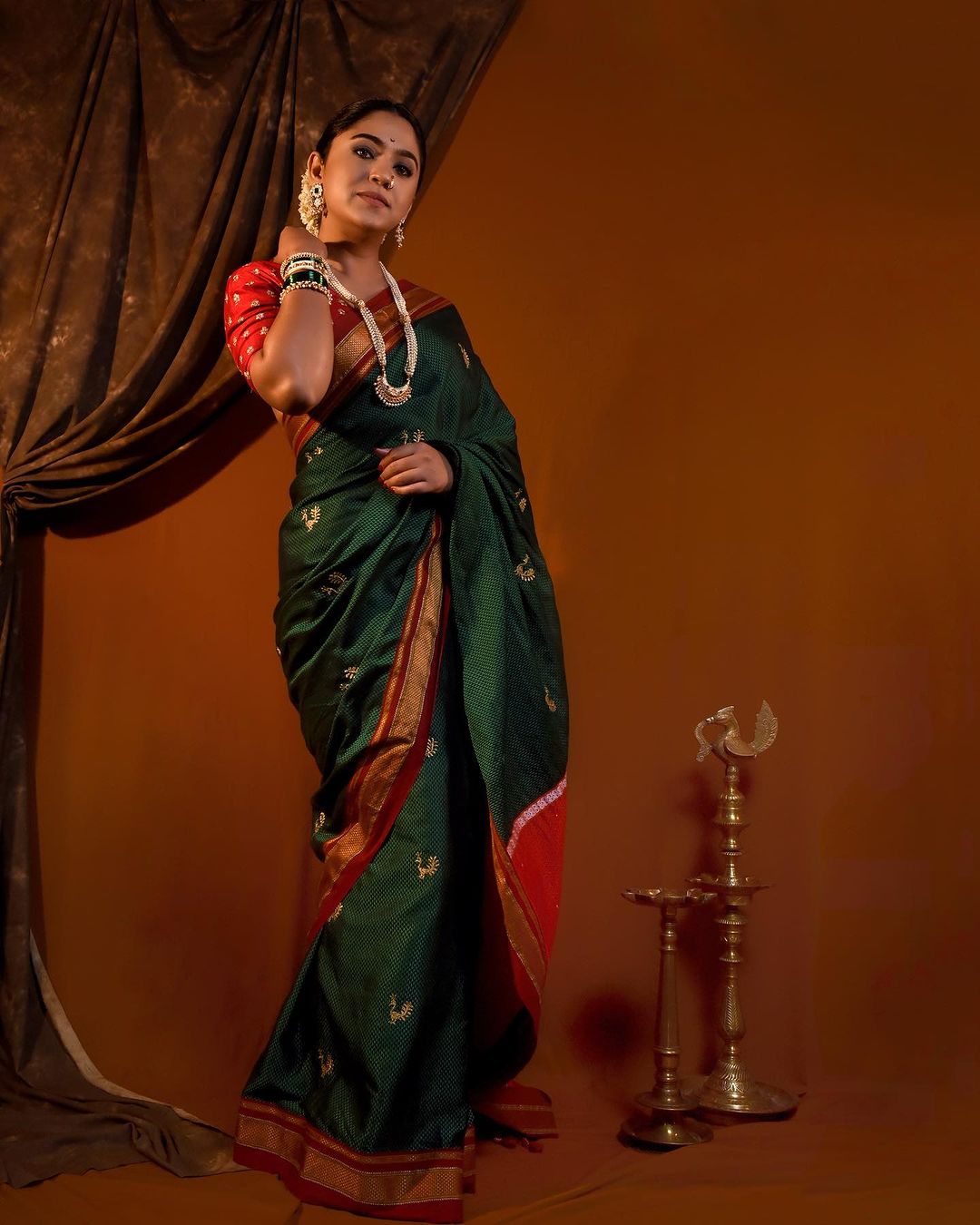 Mrunmayee Deshpande Rao Khun Saree