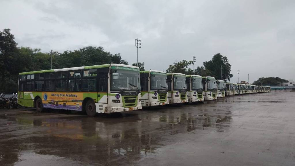 Citylink bus service, nashik, city, contractor, salary