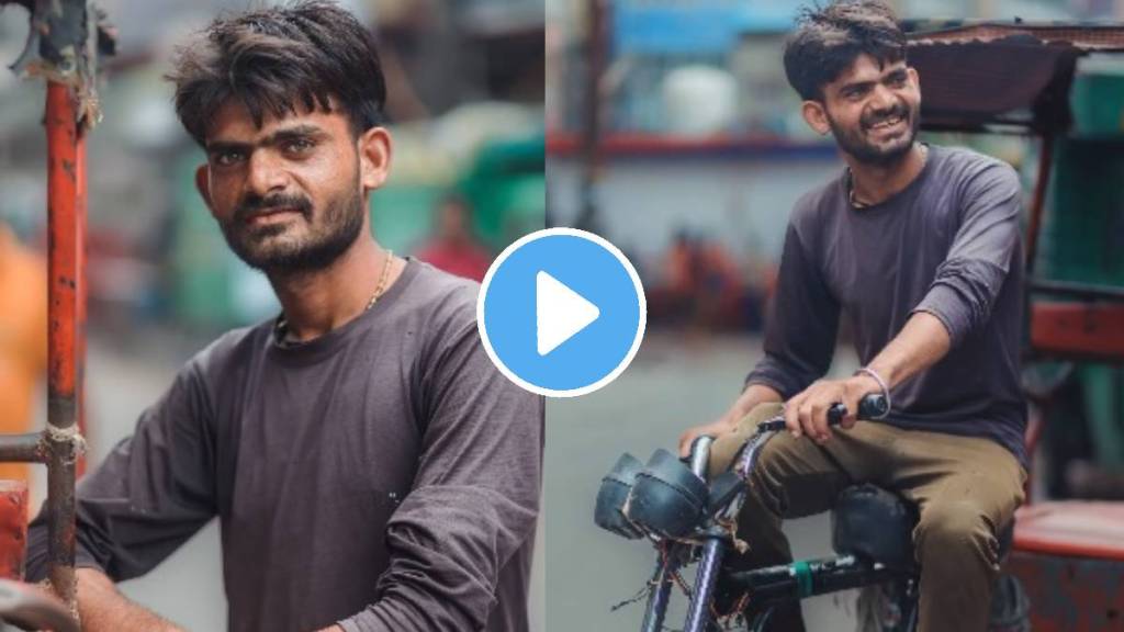 purnai delhi rikshaw wala viral after photographer click him like a model people remembered viral pakistani chaiwala