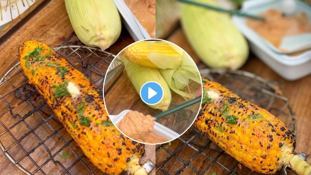 Bhutta and the rainy season go hand in hand ! Up your game by making this Tandoori Style Corn