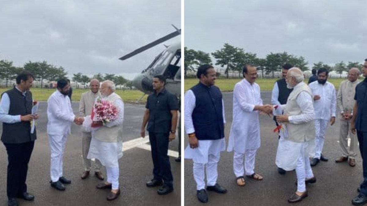 PM Modi Pune Visit, PM Modi arrive in Pune, PM Modi, PM Modi Pune Visit