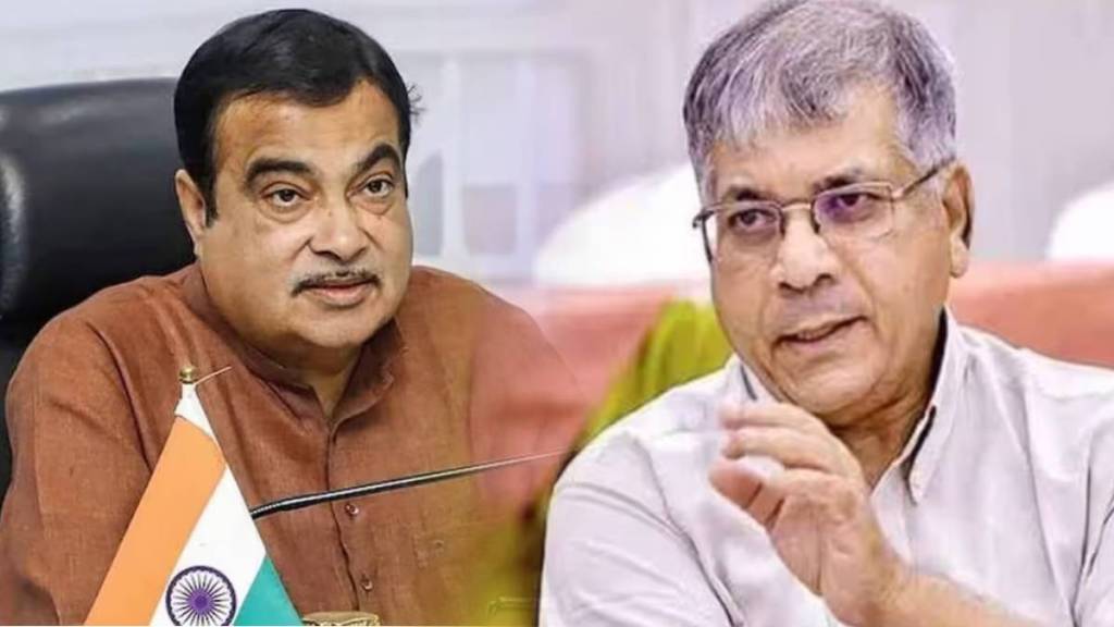 Prakash Ambedkar on Nitin Gadkari