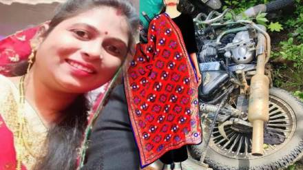 Mumbai Women Dies Due To Odhani Dupatta Stuck in Royal Enfield Wheel returning Shravani Somvaar Tungareshwar Mandir