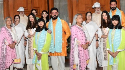 West Bengal Chief Minister Mamata Banerjee meets Amitabh Bachchan