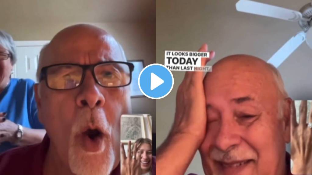 Heartwarming Moment: Grandfather's Reaction To Granddaughter's Engagement News Melts Hearts bond between grandparents and their grandchildren video viral