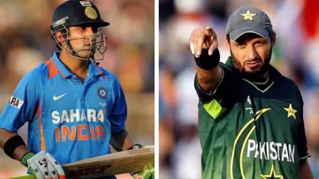 Shahid Afridi Praises Gautam Gambhir