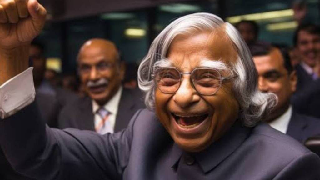 chandrayaan picture of former president abdul kalam is going viral video