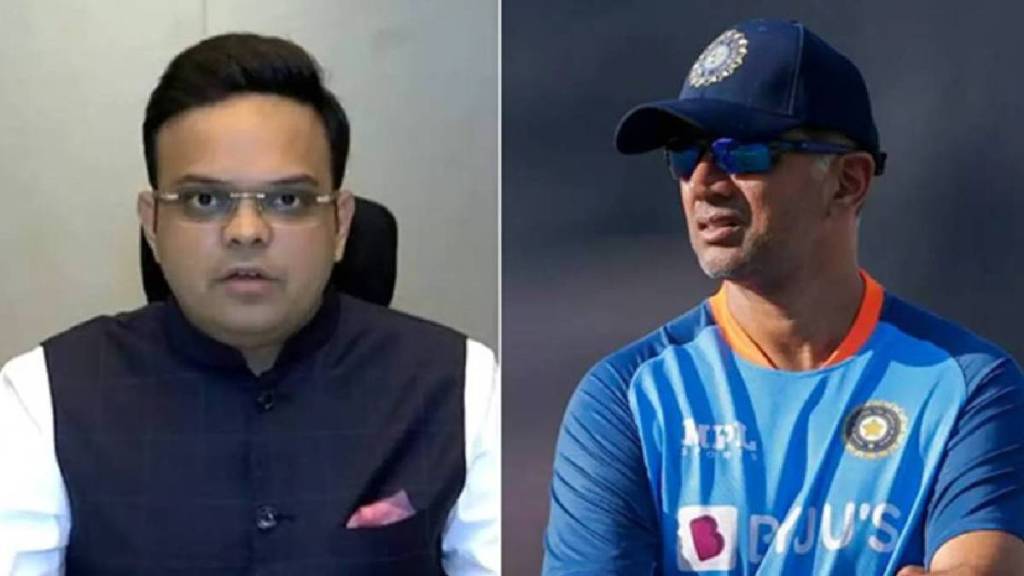 Jay Shah and Rahul Dravid meeting,