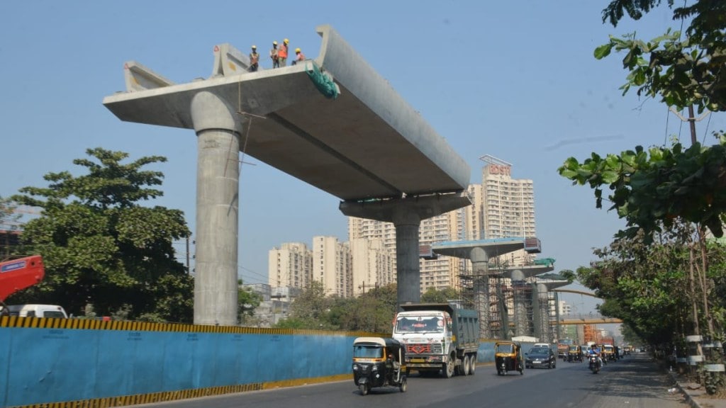 Night time traffic changes on Ghodbunder route