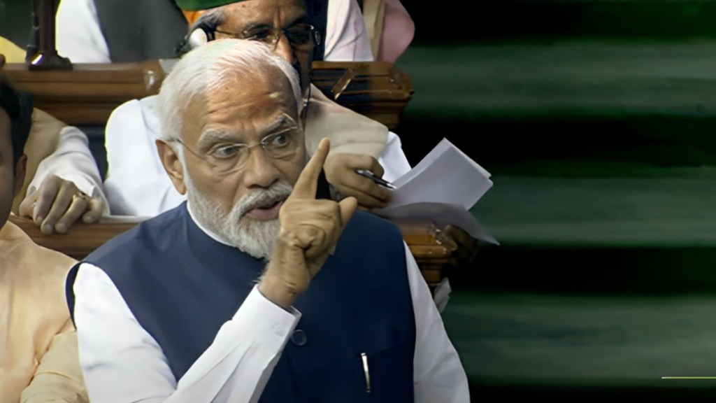 PM Narendra Modi In loksabha