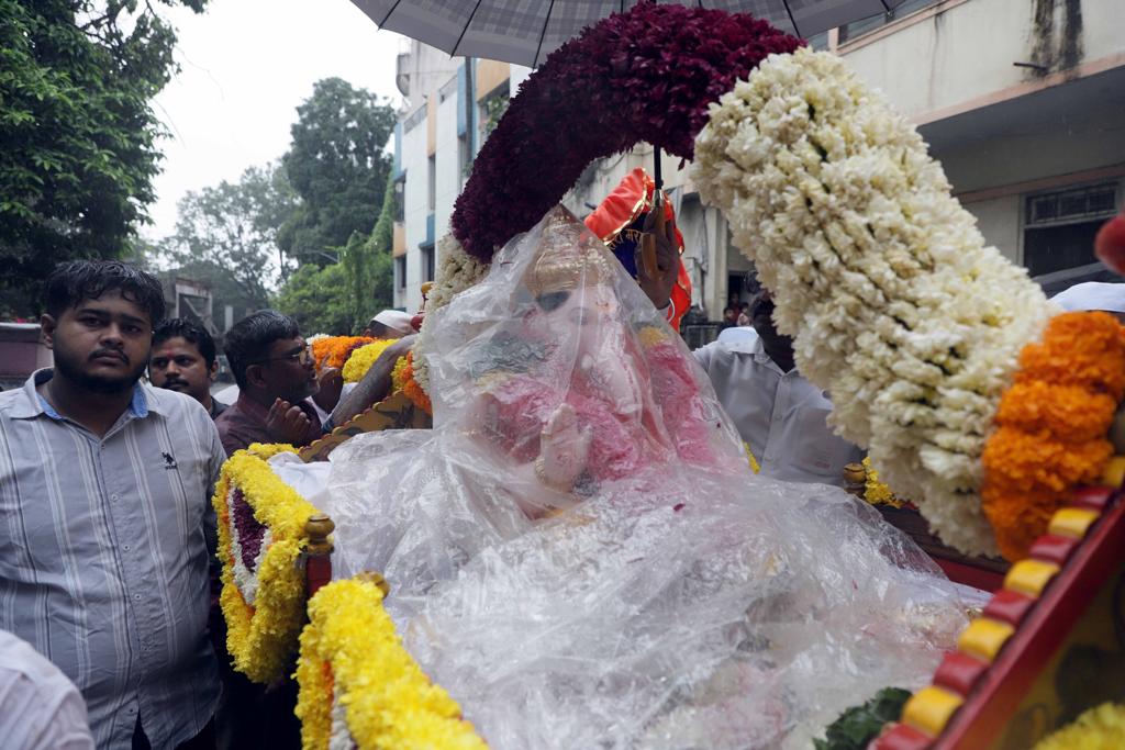 Pune Kesari Wada Ganpati Aagman 2023