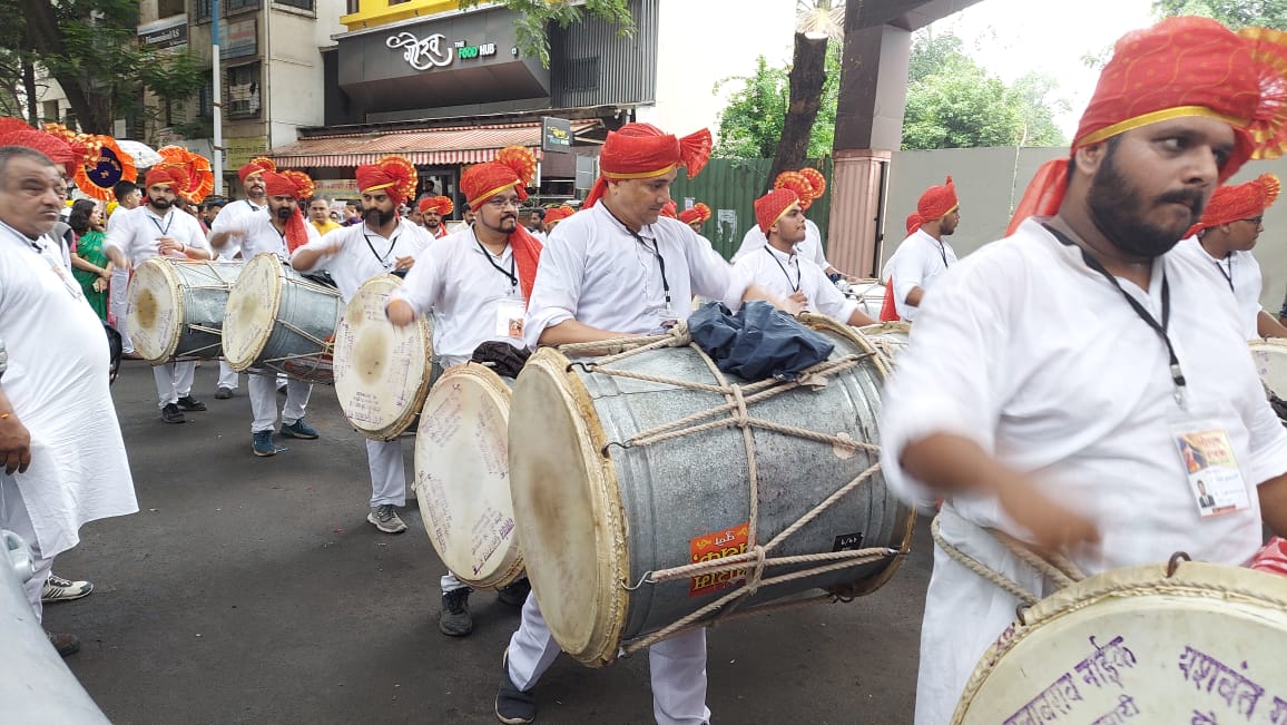 Pune Kesari Wada Ganpati Aagman 2023