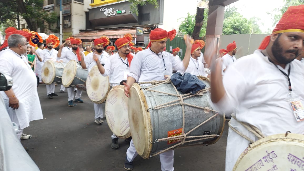 Pune Kesari Wada Ganpati Aagman 2023