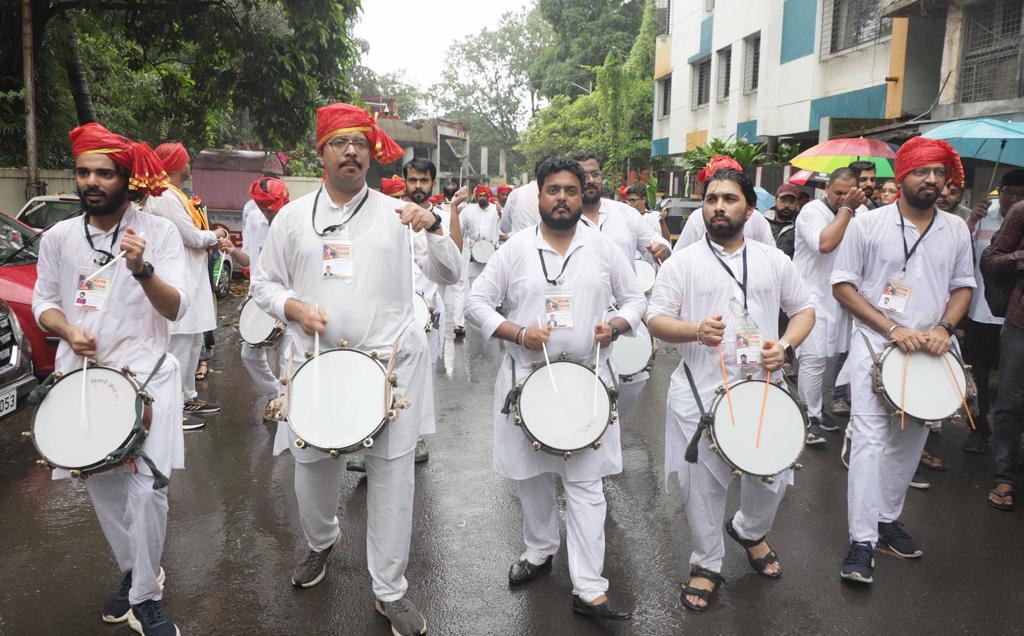 Pune Kesari Wada Ganpati Aagman 2023