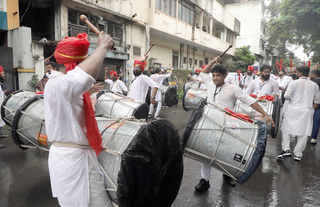 Pune Kesari Wada Ganpati Aagman 2023