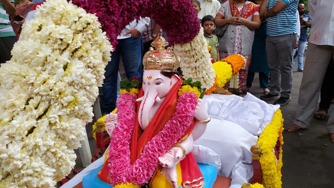 Pune Kesari Wada Ganpati Aagman 2023