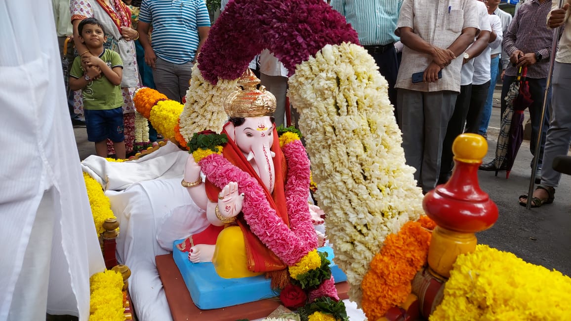 Pune Kesari Wada Ganpati Aagman 2023