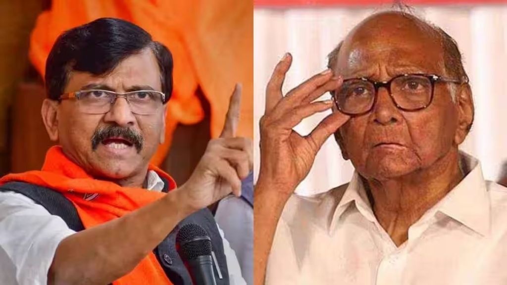 Sanjay Raut Slams Sharad Pawar