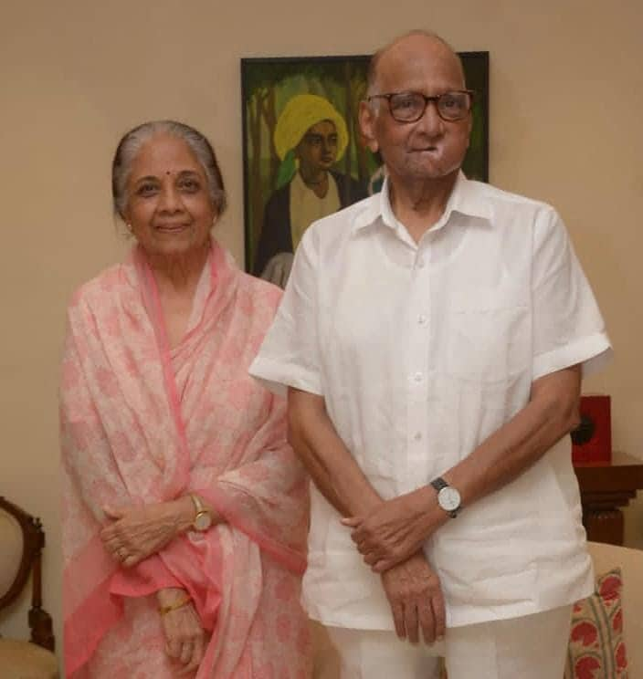 NCP Sharad Pawar Pratibha Pawar Love Story