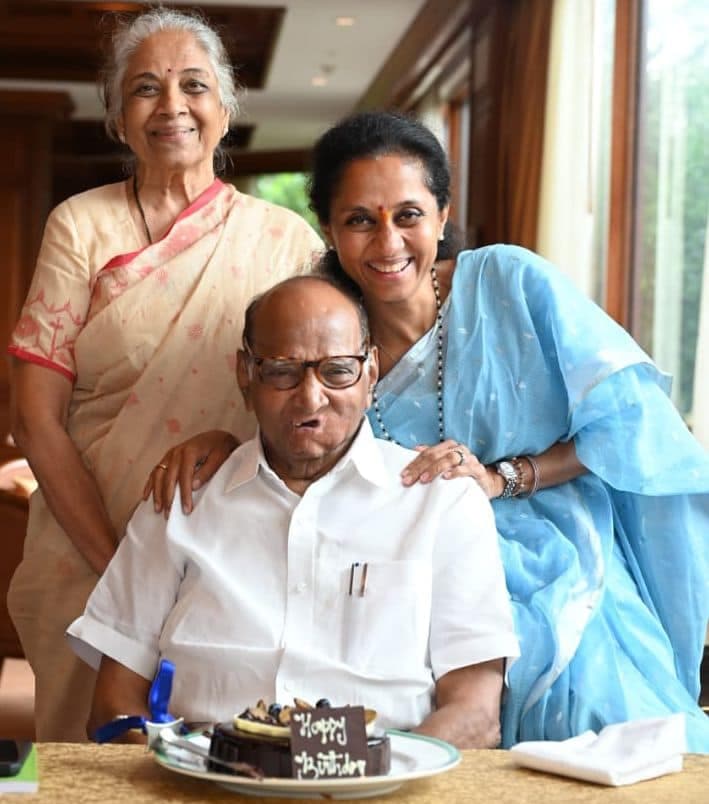 NCP Sharad Pawar Pratibha Pawar Love Story