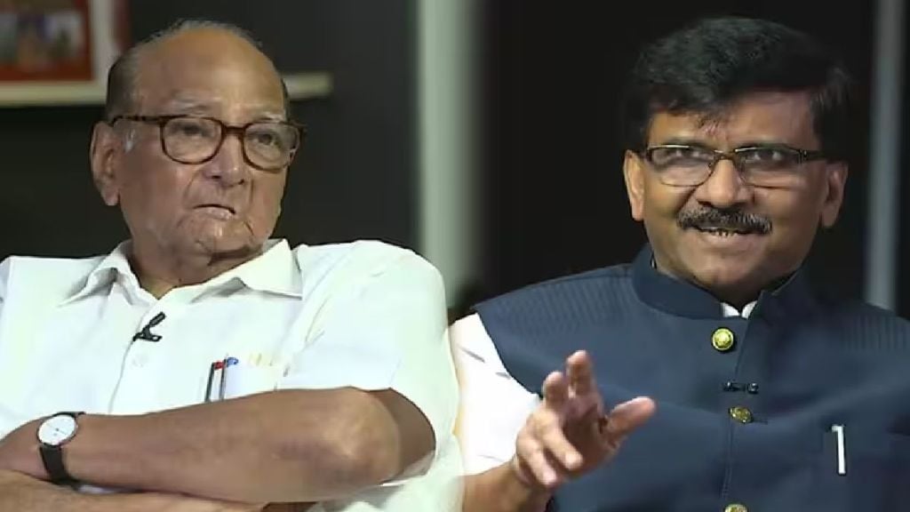 Sharad Pawar Sanjay Raut