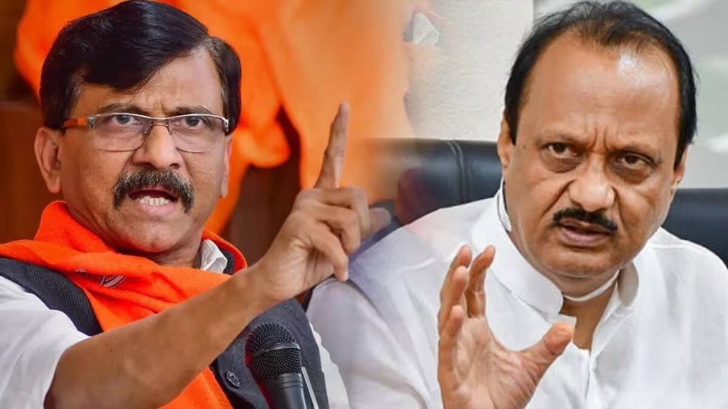 sanjay raut on ajit pawar