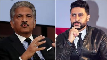 anand mahindra praises abhishek bachchan in goomer