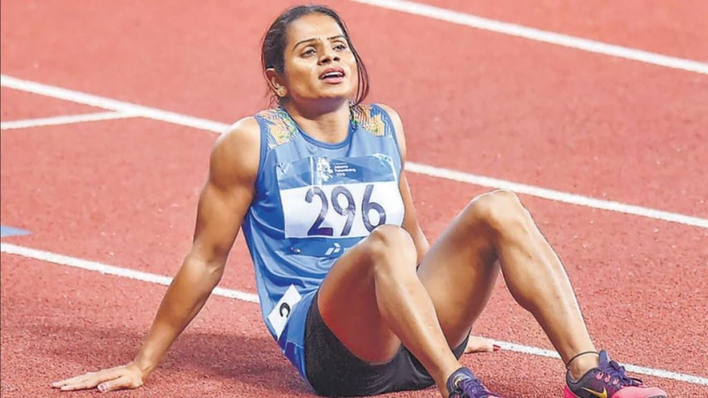 Big shock to India before Asian Games Dutee Chand got caught in doping banned for four years