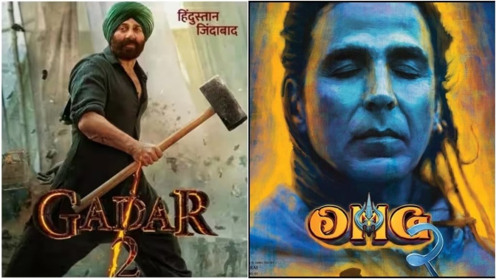 gadar 2 vs OMG 2 box office collection day 2