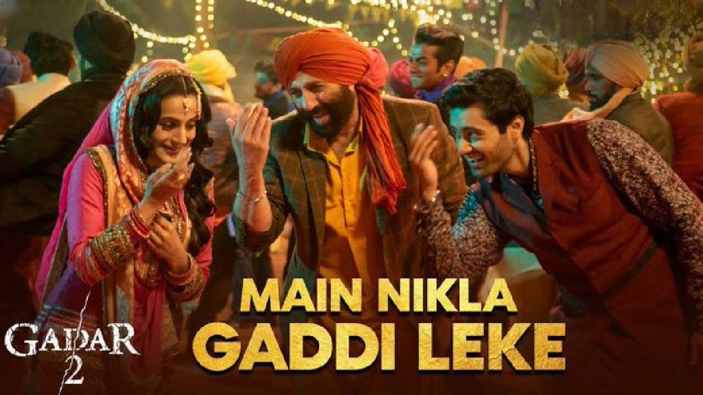 gadar 2 song main nikla gaddi leke out