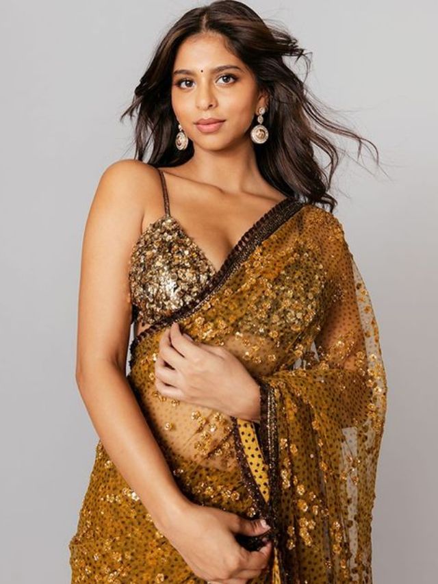 suhana khan sari look (Source: suhana khan/instagram)