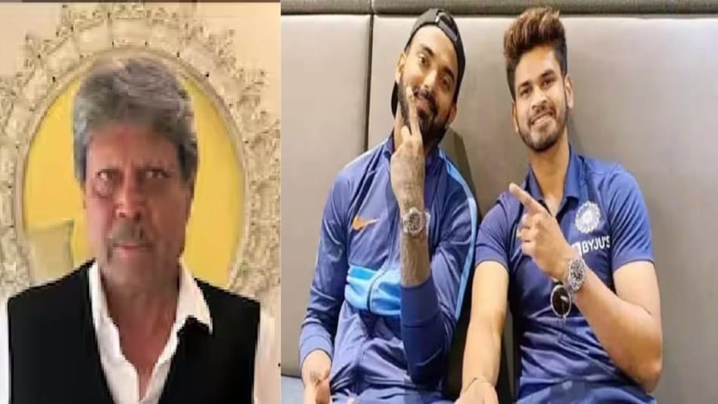 Give KL Rahul and Shreyas Iyer a chance in maximum matches or else big statement of veteran Kapil Dev