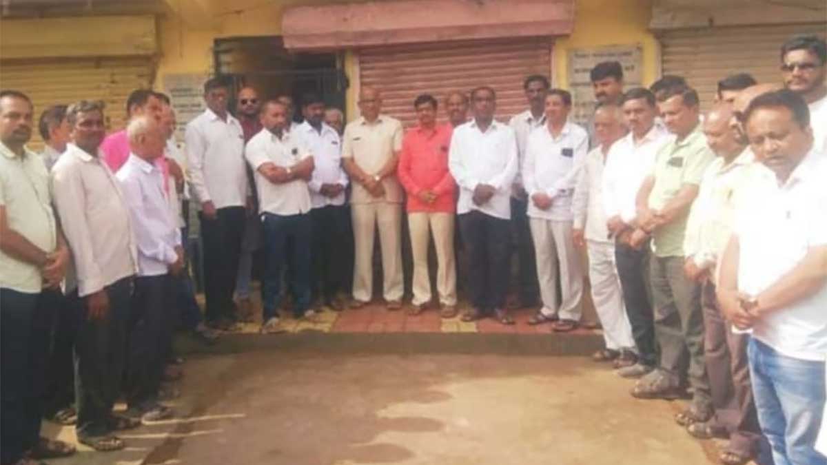 farmers of shirol taluka protest for ichalkaranji water scheme