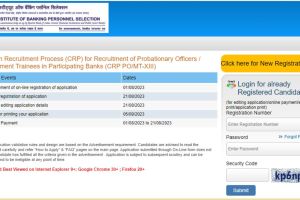 IBPB Recruitment 2023 Registration for IBPS SO 2023 and IBPS PO 2023