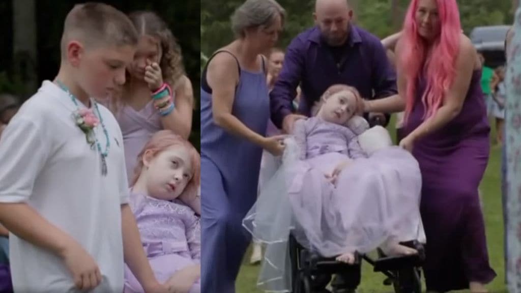 A 10-year-old girl with acute lymphoblastic leukaemia fulfilled her last wish to marry her boyfriend before dying