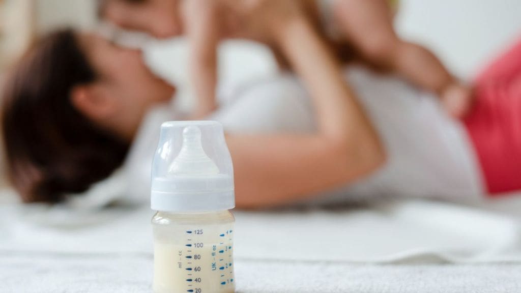 Mother in California fills bottle with alcohol to stop baby from crying