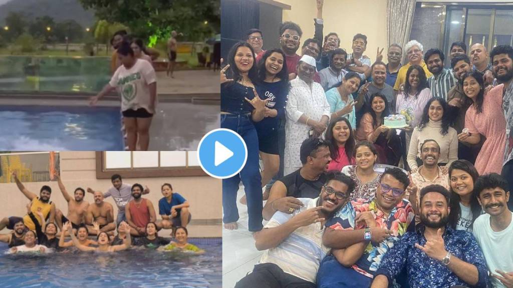 maharashtrachi hasyajatra actors visits prajakta mali farmhouse in karjat video viral