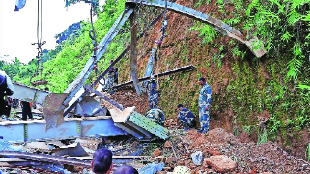 mizoram railway accident