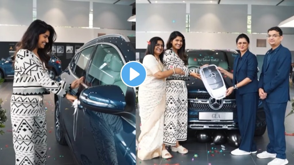 rasika sunil new car video